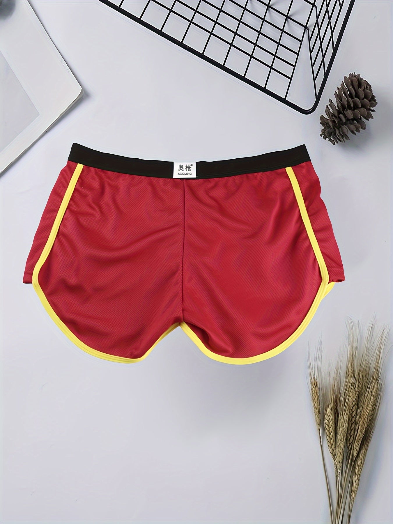 Summer Fitness Shorts - 1pc Men's Beach Jogger Pants, Arrow Pants, Sport Athletic Underwear