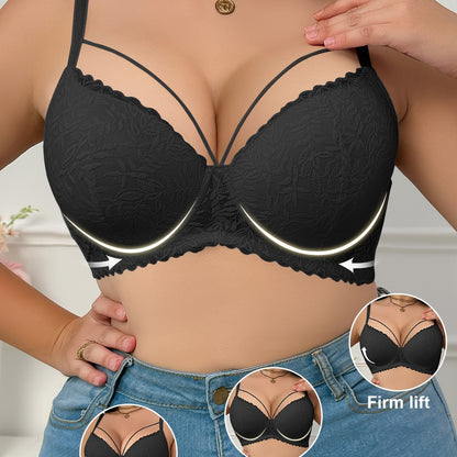 [Large Anti-Sagging Breast Bra] Sexy Beautiful Breast Bra for Women with Steel Ring Large Size Anti-Sagging