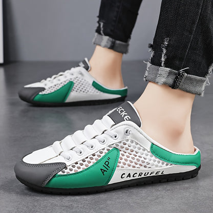 Men's Casual Slip-On Sneakers - Solid Color, PU Upper, EVA Insole, PVC Sole, Fabric Lining - Versatile for All Seasons and Occasions