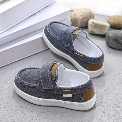 Boys' Non-Slip Soft-Soled Low-Top Canvas Shoes